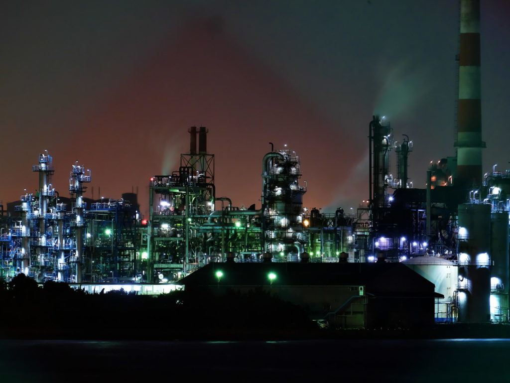 LUMIX 45-175mm | 作例 | 千鳥橋からの夜景(明瞭度無し)