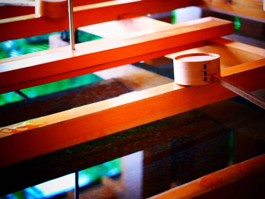 LEICA MACRO 45mm | 作例 | 緑と手水舎